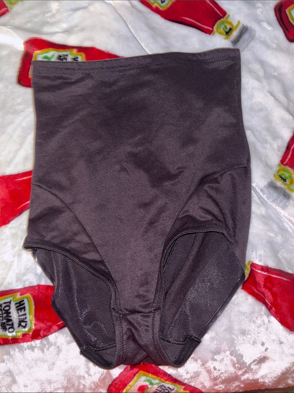 Cupid High-Waist Shaping Briefs in Dark Gray